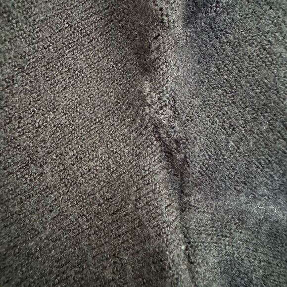 Max Studio Women's Ruched Sleeve Knit Sweater black size S NWT - Picture 6 of 8